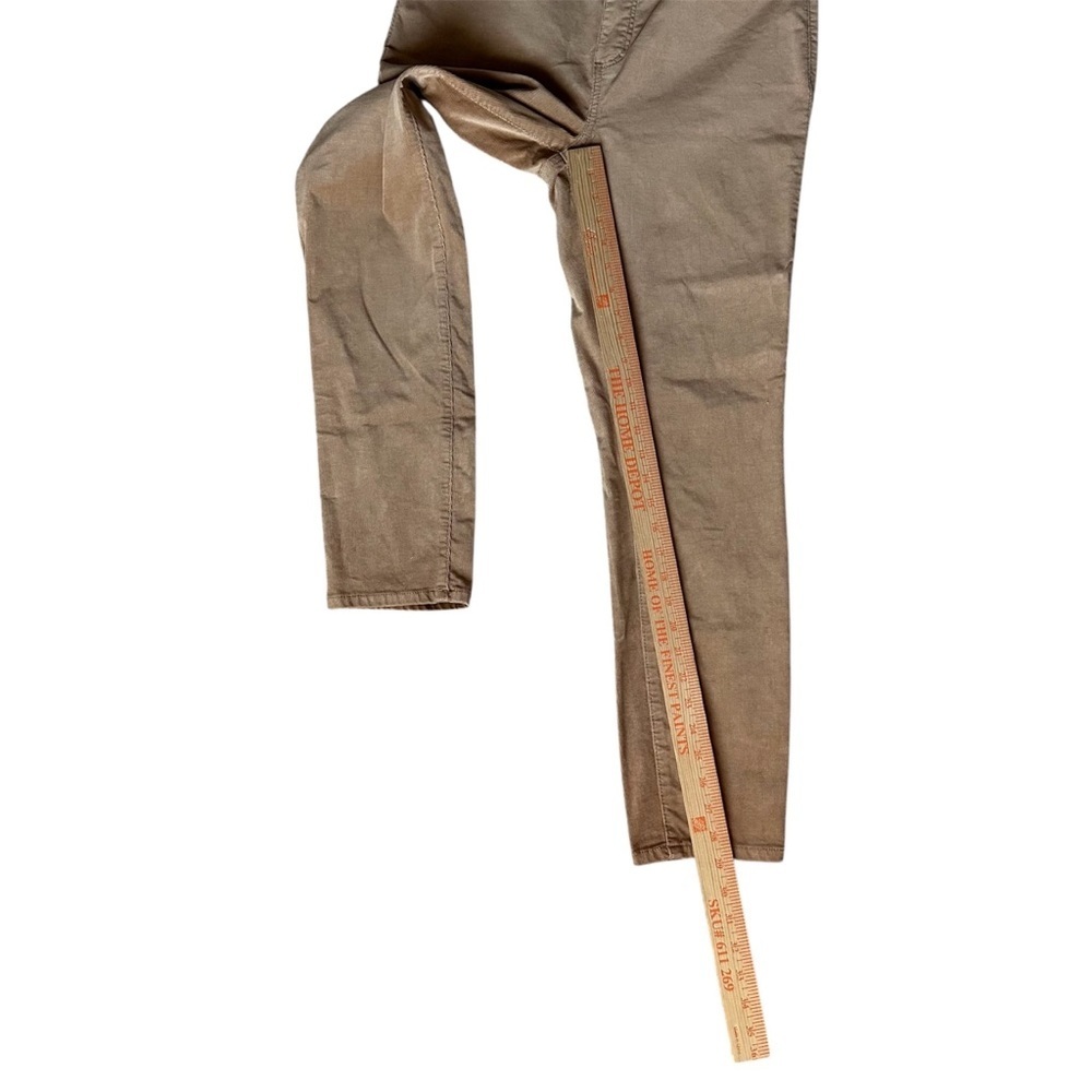LOFT Tan Corduroy Skinny Pants Women’s Size 30 Stretch - Picture 10 of 11